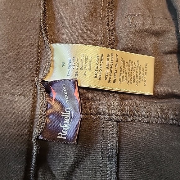 Raffaella Comfort Pull-On Dress Pants - Picture 5 of 7